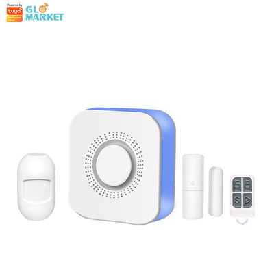 Glomarket WIFI Tuya Smart Home Security Alarm Syrena System Bezprzewodowy włamywacz przeciwpożarowy