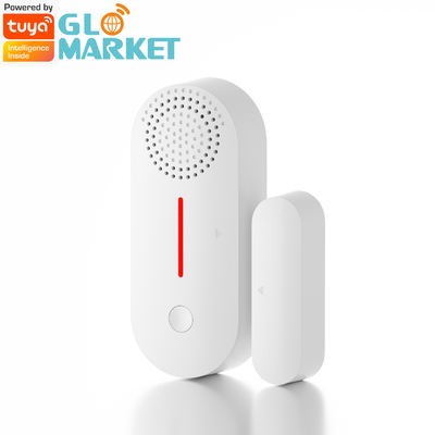 Smart Tuya WiFi Window Door Sensor Dźwięk i światło Alarm bezpieczeństwa w domu
