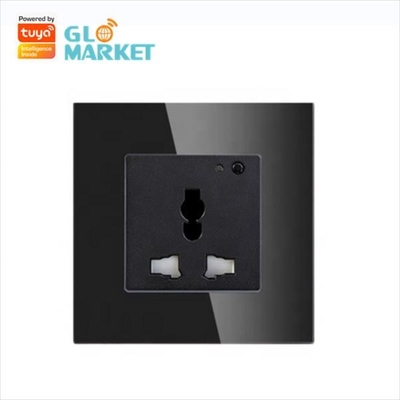 Glomarket Tuya Smart Universal Wifi Smart Plug Socket Bezprzewodowy pilot głosowy