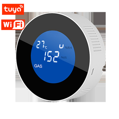 Glomarket Tuya system alarmowy wi-fi Led cyfrowy Alarm wykrywacz nieszczelności czujnik gazu wykrywacz nieszczelności gazu