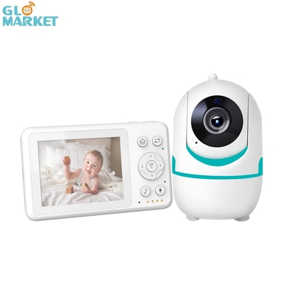 Glomarket Noktowizor na podczerwień Zoom Baby Monitor Camera Dwukierunkowy dźwięk z kołysanką