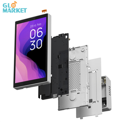 Wielofunkcyjny panel Zigbee Muzyka ściana ekran dotykowy Tuya Center 5 Inch