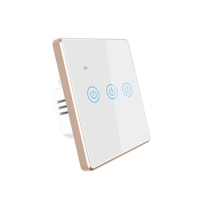 3 Gang EU UK Standard Tuya Smart Switch Light Przełącznik elektryczny WiFi Smart Home Sterowanie głosem