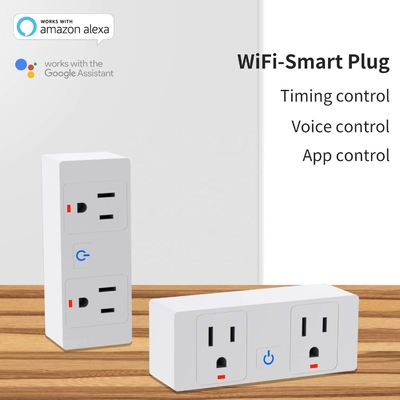 Tuya Smart US Standardowa wtyczka Wifi Plug współpracuje z Alexa i Google Assistant ustawienie czasu inteligentnej wtyczki