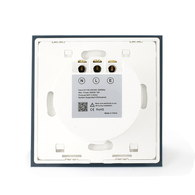 OEM 16A Smart Wall Socket EU Smart Plug Socket 2,4 GHz WiFi Biały