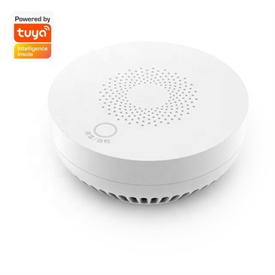 Plastikowa osłona Inteligentny Alarm Czujnik dymu Zigbee Kontrola aplikacji Tuya Czujnik gospodarstwa domowego
