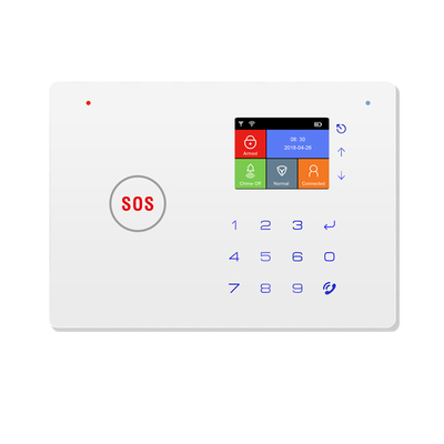 2.4 &quot;TFT WIFI GSM Domowy system alarmowy Czujnik ruchu Alarm antywłamaniowy