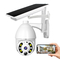 Zewnętrzna kamera nocna Wifi Zasilana energią słoneczną Bezprzewodowa kamera bezpieczeństwa zasilana z baterii