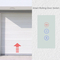 Glomarket Tuya Smart Switch Alexa Google Home Sterowanie głosowe Inteligentne otwieranie drzwi rolowanych