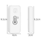 Tuya Smart Wireless Door Window Sensor Home Alarm System Wykrywanie wilgotności temperatury