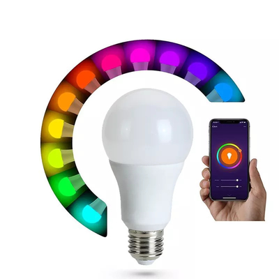 E27 E26 B22 Inteligentna żarówka Telefon Zdalna kontrola aplikacji Światło Akumulator Tuya Multicolor