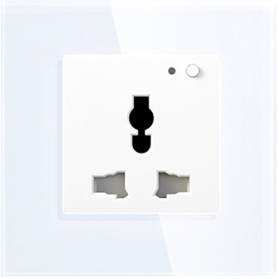Glomarket Tuya Smart Universal Wifi Smart Plug Socket Bezprzewodowy pilot głosowy
