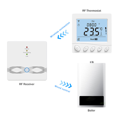 433mhz RF Termostat WiFi Life APP Steruje elektrycznym ogrzewaniem podłogowym wodnym bojlerem gazowym