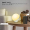 Tuya 12w Wifi Inteligentna lampa stołowa Bezprzewodowe sterowanie głosowe Lampa ściemnialna RGB