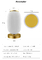Glomarket Tuya Wifi 3D Print Smart Lantern Light 16 milionów kolorów Regulacja jasności