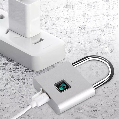 Kontrola aplikacji Tuya Inteligentna kłódka na odcisk palca Bezkluczowe ładowanie USB do szuflady walizki drzwi