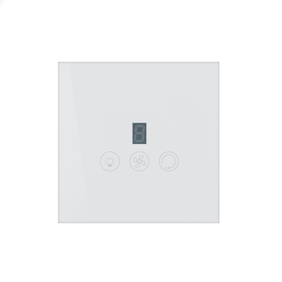 Glomarket Tuya Wifi Inteligentny przełącznik wentylatora Sterowanie głosowe dla prędkości wentylatora / włączania światła