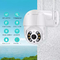 Inteligentna kamera Wi-Fi Tuya 1080P Wodoodporna kamera noktowizyjna PIR Full HD Security Camera