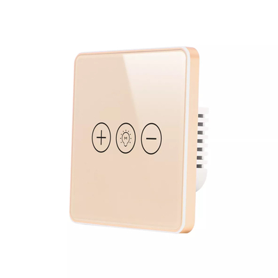 Glomarket Tuya Wifi Inteligentny ściemniacz Pilot głosowy Panel szklany