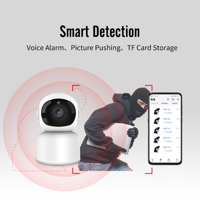 Inteligentna kamera 1080P Tuya Full HD Wifi Alexa Google Wykrywanie PIR Zabezpieczająca kamera PTZ