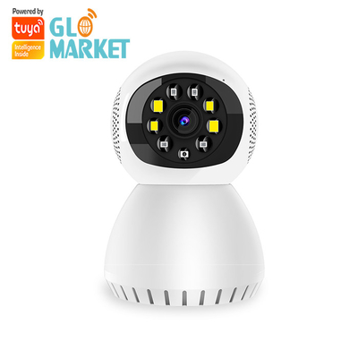 Wewnętrzna inteligentna mini kamera Tuya Wifi 2.4g / 5g Wykrywanie ruchu Śledzenie Night Vision
