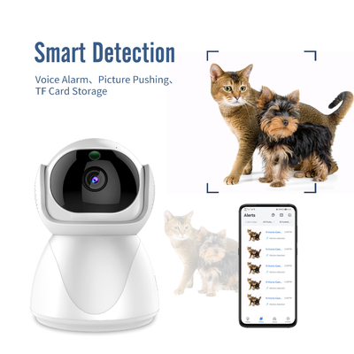 Inteligentna kamera bezpieczeństwa Tuya Home Mini Wifi Wykrywanie ruchu PIR w pomieszczeniach dla inteligentnego domu