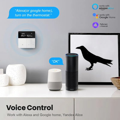 Inteligentny pilot zdalnego sterowania termostatem Tuya Wifi elektryczny przełącznik ogrzewania podłogowego