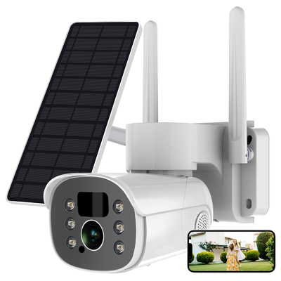 Tuya Solar PTZ Camera Dwukierunkowy domofon głosowy HD APP Control Outdoor Wodoodporny