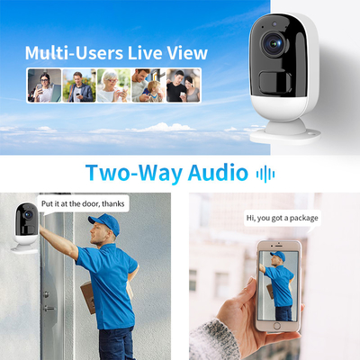 Inteligentny aparat 3MP Tuya Wifi Bezprzewodowa kamera do monitoringu dziecka