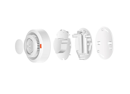 Tuya Smart WiFi Czujnik dymu Sterowanie APP Zdalny alarm Powiadomienie SMS 80DB Syrena