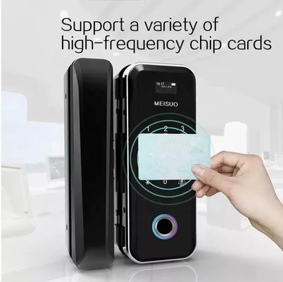 Smart Tuya Wifi Szkło Inteligentny zamek do drzwi Odcisk palca Klawiatura cyfrowa Blokada hasła