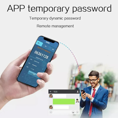 Smart Tuya Wifi Szkło Inteligentny zamek do drzwi Odcisk palca Klawiatura cyfrowa Blokada hasła