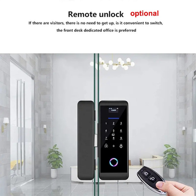 Smart Tuya Wifi Glass Inteligentny zamek do drzwi z cyfrowym hasłem odcisków palców