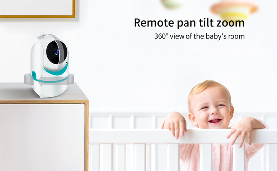 Glomarket Noktowizor na podczerwień Zoom Baby Monitor Camera Dwukierunkowy dźwięk z kołysanką