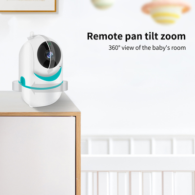 Glomarket Noktowizor na podczerwień Zoom Baby Monitor Camera Dwukierunkowy dźwięk z kołysanką