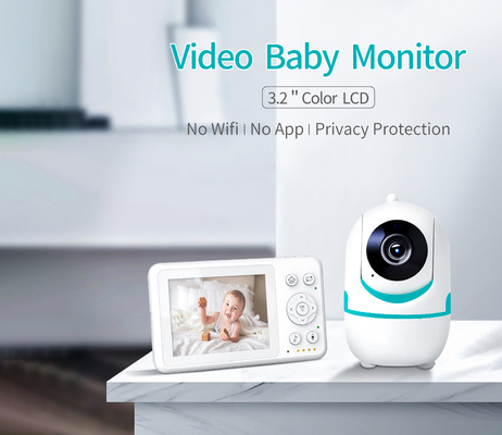 Glomarket Noktowizor na podczerwień Zoom Baby Monitor Camera Dwukierunkowy dźwięk z kołysanką