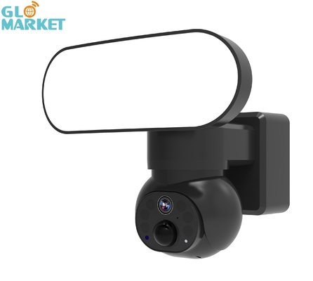 Inteligentna kamera Floodlight Wifi 4G Bezpieczeństwo słoneczne 3MP Śledzenie ruchu Dwukierunkowa kamera audio