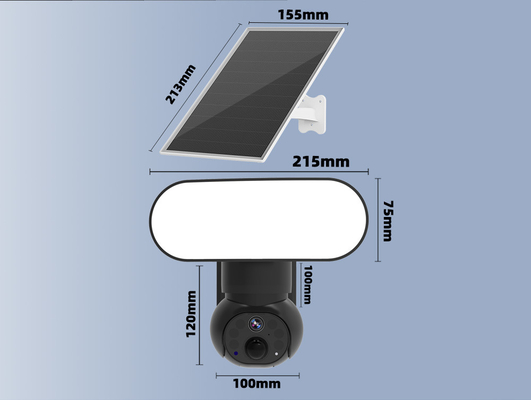 Inteligentna kamera Floodlight Wifi 4G Bezpieczeństwo słoneczne 3MP Śledzenie ruchu Dwukierunkowa kamera audio