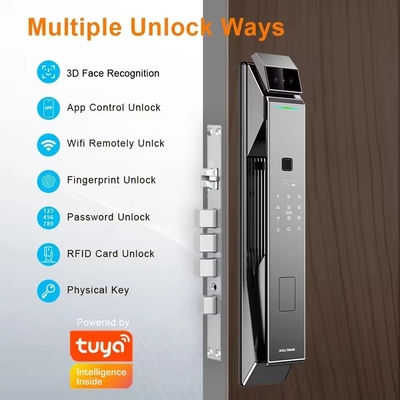 Glomarket Tuya Security Całkowicie automatyczny Smart Lock 3D Lock rozpoznawania twarzy