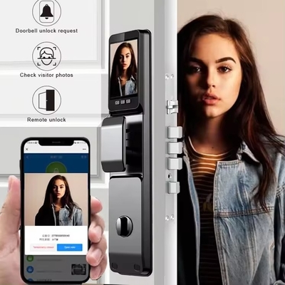 Glomarket 3D rozpoznawanie twarzy odciski palców Tuya Wifi cyfrowy smart lock