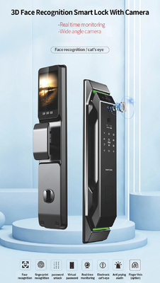 Glomarket 3D rozpoznawanie twarzy odciski palców Tuya Wifi cyfrowy smart lock