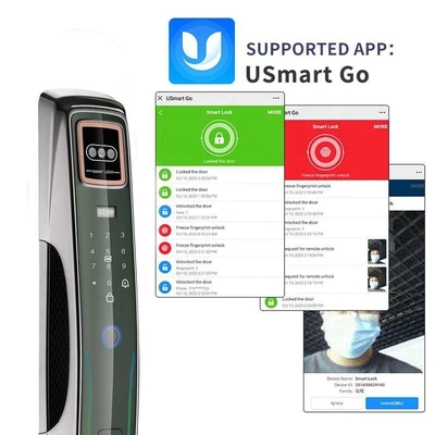 3D rozpoznawanie twarzy inteligentny zamek Usmart Go APP inteligentne zarządzanie