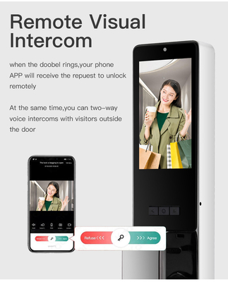 3D rozpoznawanie twarzy inteligentny zamek Usmart Go APP inteligentne zarządzanie