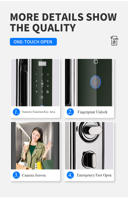 3D rozpoznawanie twarzy inteligentny zamek Usmart Go APP inteligentne zarządzanie
