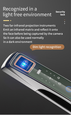 3D rozpoznawanie twarzy inteligentny zamek Usmart Go APP inteligentne zarządzanie