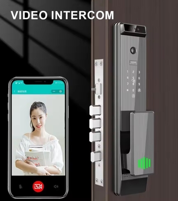 Glomarket Tuya Digital Smart Lock Całkowicie automatyczny system biometryczny Bezpieczeństwo Odcisk palców 3D Rozpoznawanie twarzy Hasło Zamek drzwiowy