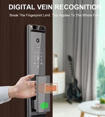 Glomarket Tuya Digital Smart Lock Całkowicie automatyczny system biometryczny Bezpieczeństwo Odcisk palców 3D Rozpoznawanie twarzy Hasło Zamek drzwiowy