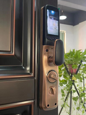Glomarket Tuya Smart Door Lock 3D rozpoznawanie twarzy Automatyczne smart zamki z kamerą Smart Biometric Security Door Lock