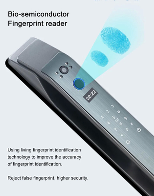 Glomarket Tuya Smart 3D Face Całkowicie automatyczny zamek drzwi aplikacja zdalne odblokowanie odciski palców Smart inteligentny zamek drzwi dla inteligentnego domu
