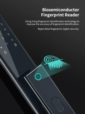 Glomarket Bezprzewodowy Biometryczny Odcisk Palca Bezpieczeństwo Całkowicie Automatyczny Smart Lock Cyfrowy Hasło Karta Klucz Zamek Z Kamera